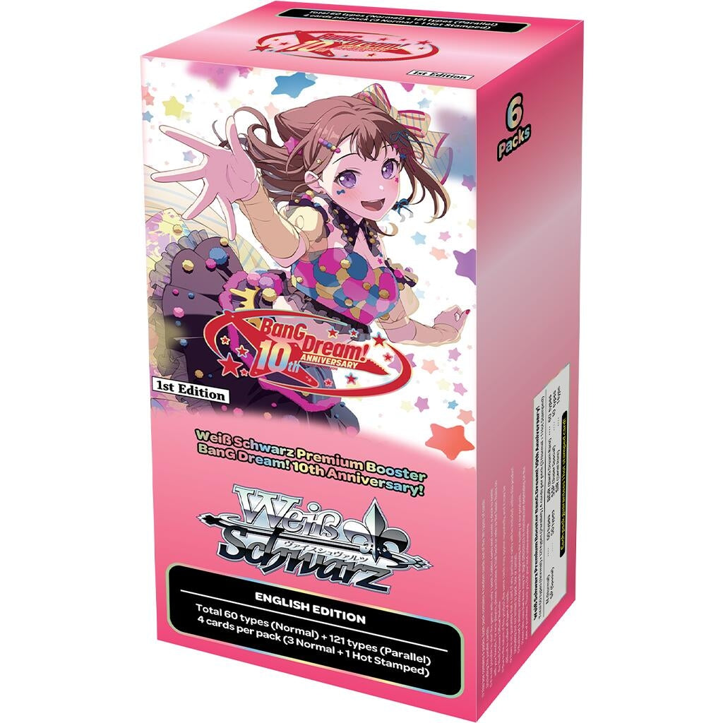 Image for BanG Dream! 10th Anniversary! Premium Booster Display - Weiss Schwarz