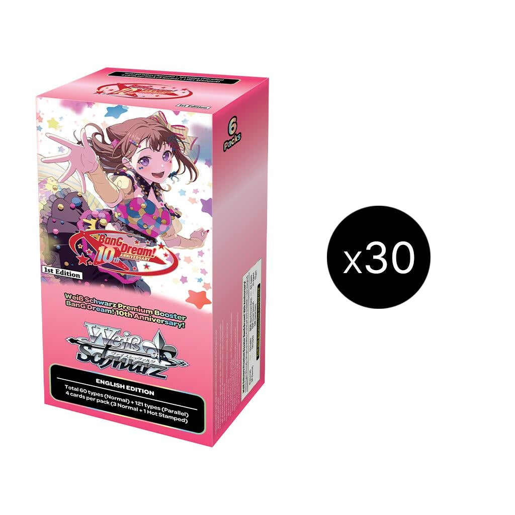 Image for BanG Dream! 10th Anniversary! Premium Booster Case - Weiss Schwarz
