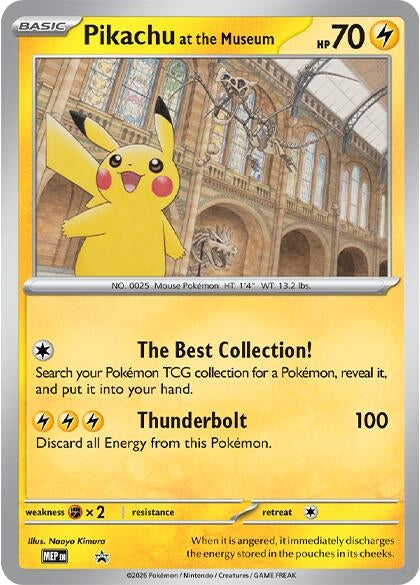 Image for Pikachu at the Museum (Jumbo Cards) (PR) - Pokemon