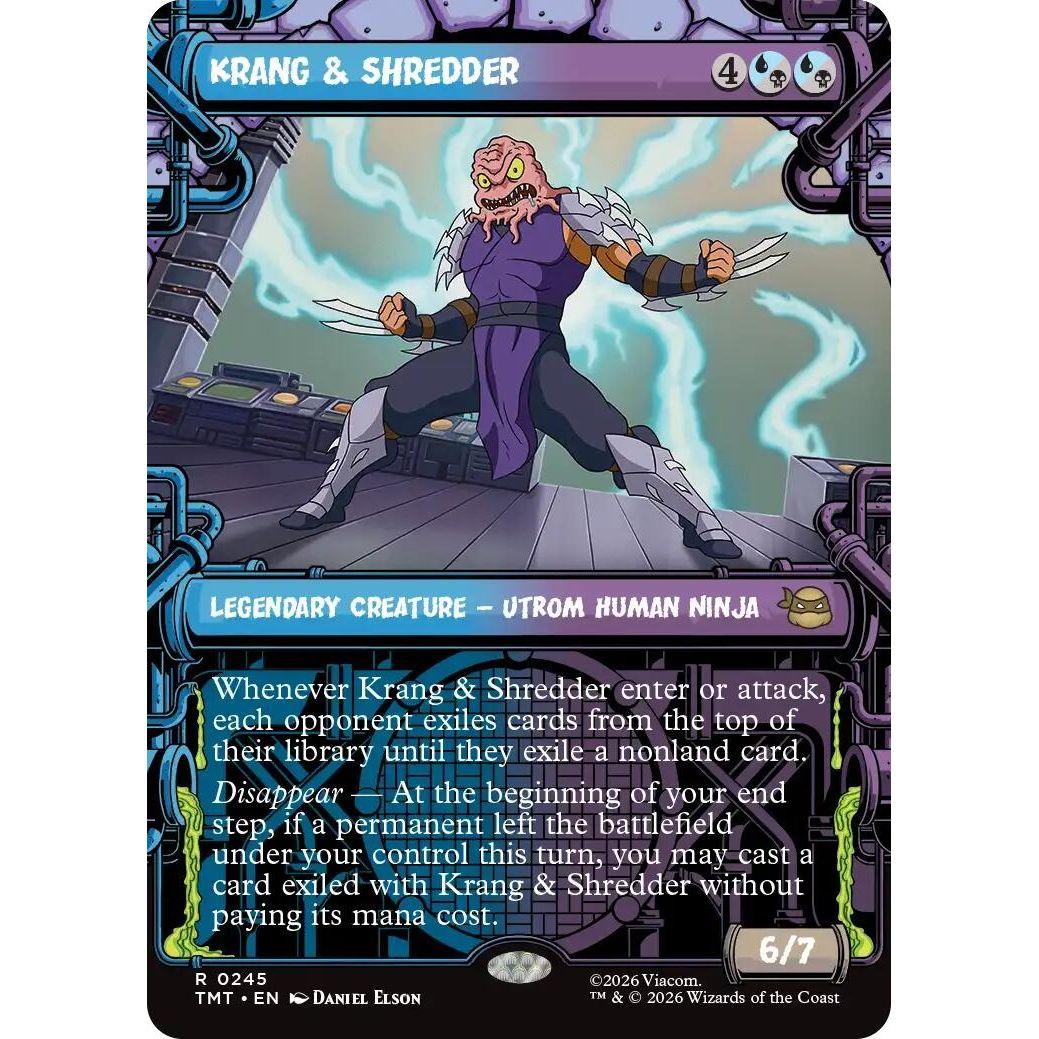 Image for Krang & Shredder (Showcase) (245) (Teenage Mutant Ninja Turtles) - Magic: The Gathering