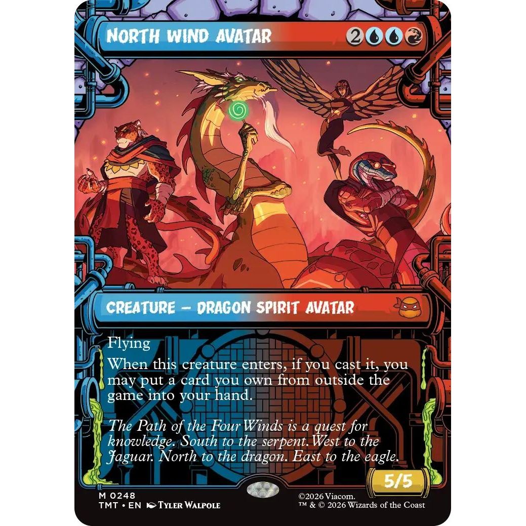 Image for North Wind Avatar (Showcase) (248) (Teenage Mutant Ninja Turtles) - Magic: The Gathering