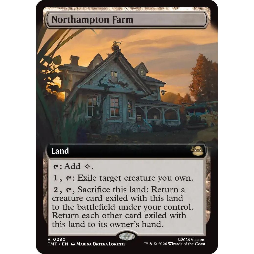 Image for Northampton Farm (Extended Art) (280) (Teenage Mutant Ninja Turtles) - Magic: The Gathering