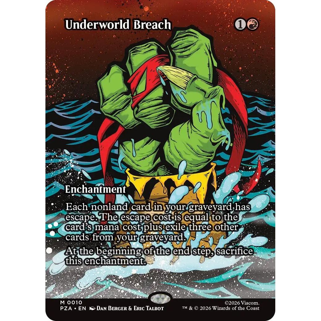 Image for Underworld Breach (Borderless) (10) (Teenage Mutant Ninja Turtles Source Material) - Magic: The Gathering