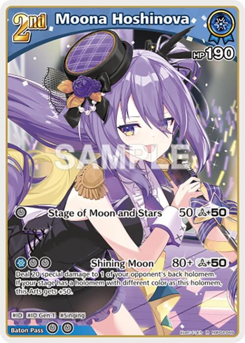 Image for Moona Hoshinova (R) (hBP04-049) (Curious Universe) (HBP04E) - Hololive