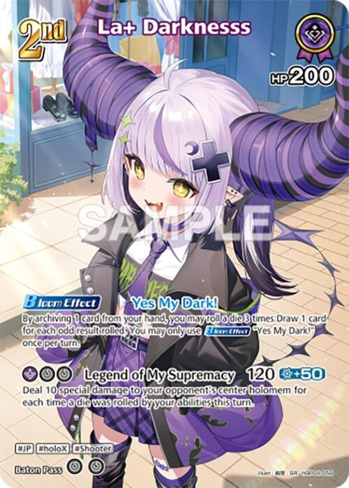 Image for La+ Darknesss (SR) (hBP04-059) (hBP04-059) (Curious Universe) (HBP04E) - Hololive
