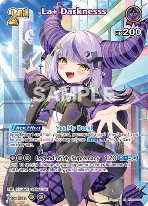 Image for La+ Darknesss (UR) (hBP04-059) (Curious Universe) (HBP04E) - Hololive