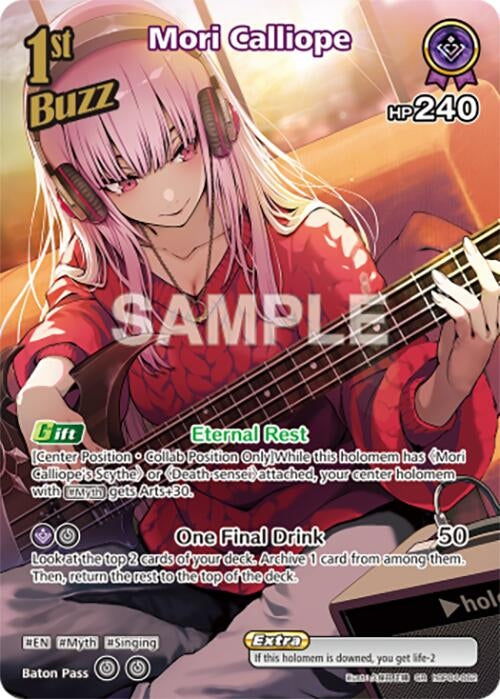 Image for Mori Calliope (SR) (hBP04-062) (Curious Universe) (HBP04E) - Hololive