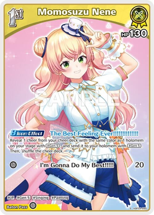 Image for Momosuzu Nene (S) (hBP04-085) (hBP04-085) (Curious Universe) (HBP04E) - Hololive