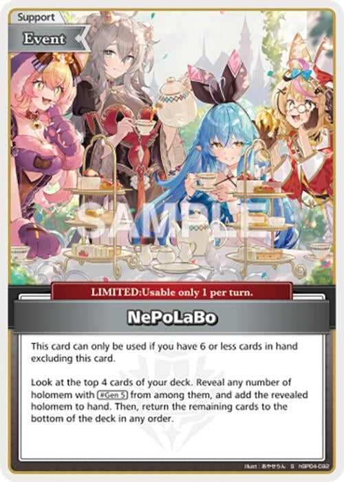 Image for NePoLaBo (S) (hBP04-092) (Curious Universe) (HBP04E) - Hololive