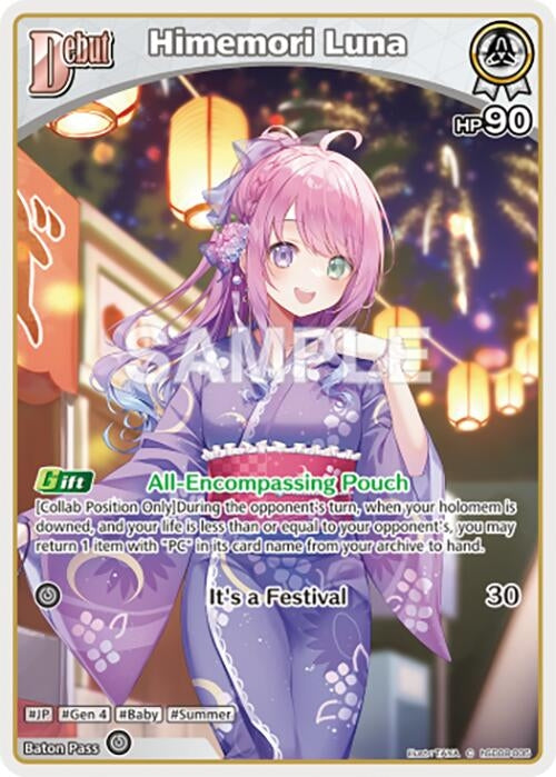 Image for Himemori Luna (C) (hSD08-005) (Curious Universe) (HBP04E) - Hololive