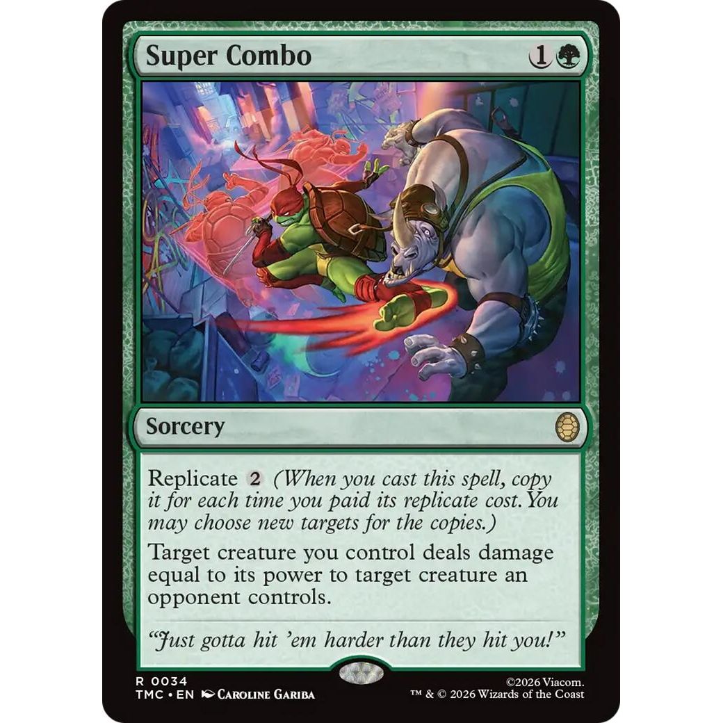 Image for Super Combo (34) (Teenage Mutant Ninja Turtles) - Magic: The Gathering