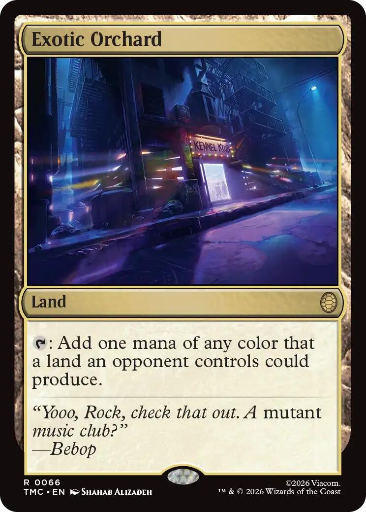 Image for Exotic Orchard (66) (Teenage Mutant Ninja Turtles) - Magic: The Gathering