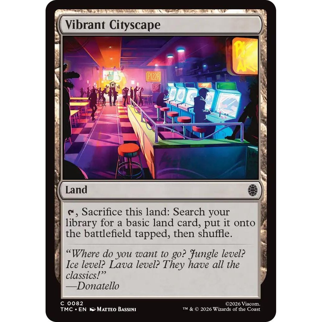 Image for Vibrant Cityscape (82) (Teenage Mutant Ninja Turtles) - Magic: The Gathering