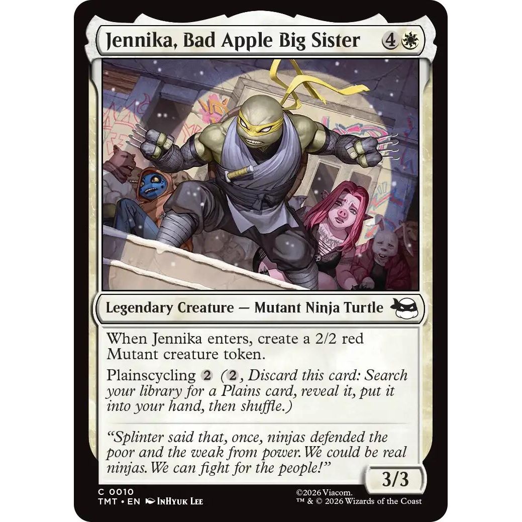 Image for Jennika, Bad Apple Big Sister (10) (Teenage Mutant Ninja Turtles) - Magic: The Gathering