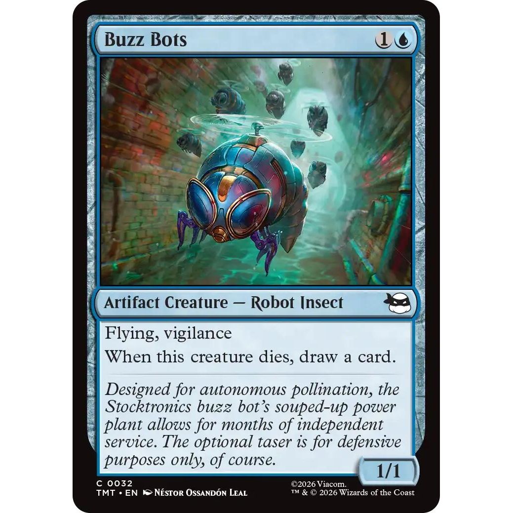 Image for Buzz Bots (32) (Teenage Mutant Ninja Turtles) - Magic: The Gathering