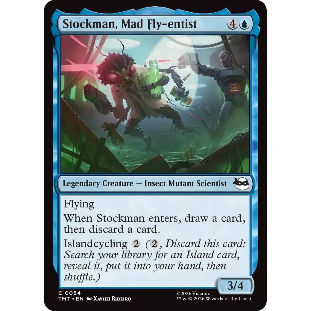 Image for Stockman, Mad Fly-entist (54) (Teenage Mutant Ninja Turtles) - Magic: The Gathering