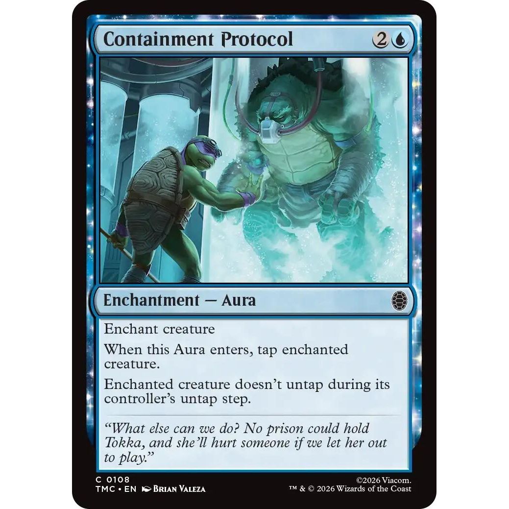 Image for Containment Protocol (108) (Teenage Mutant Ninja Turtles) - Magic: The Gathering