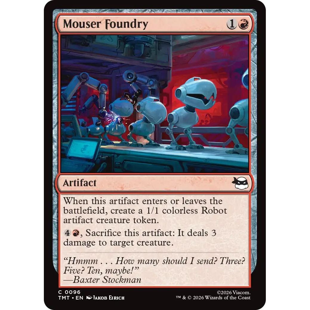 Image for Mouser Foundry (96) (Teenage Mutant Ninja Turtles) - Magic: The Gathering