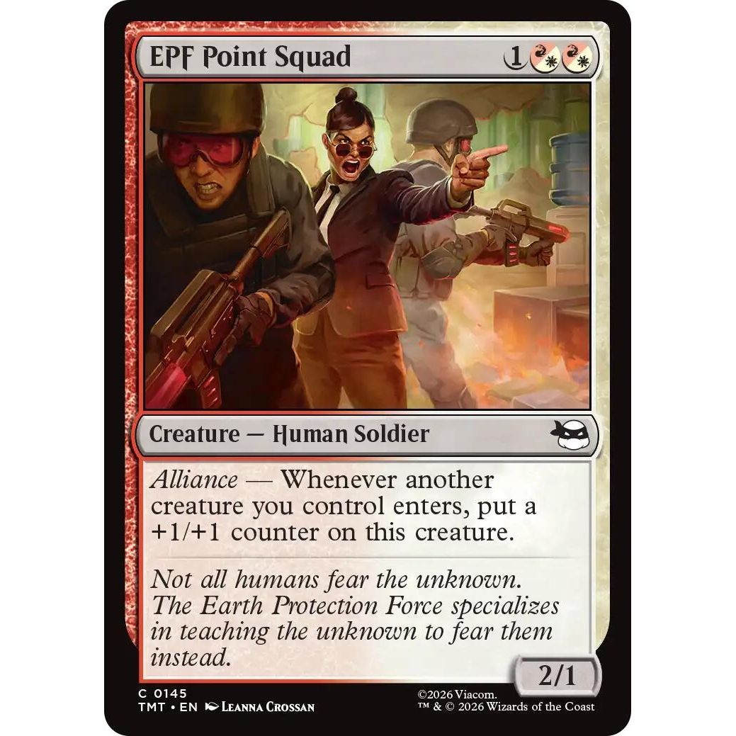 Image for EPF Point Squad (145) (Teenage Mutant Ninja Turtles) - Magic: The Gathering