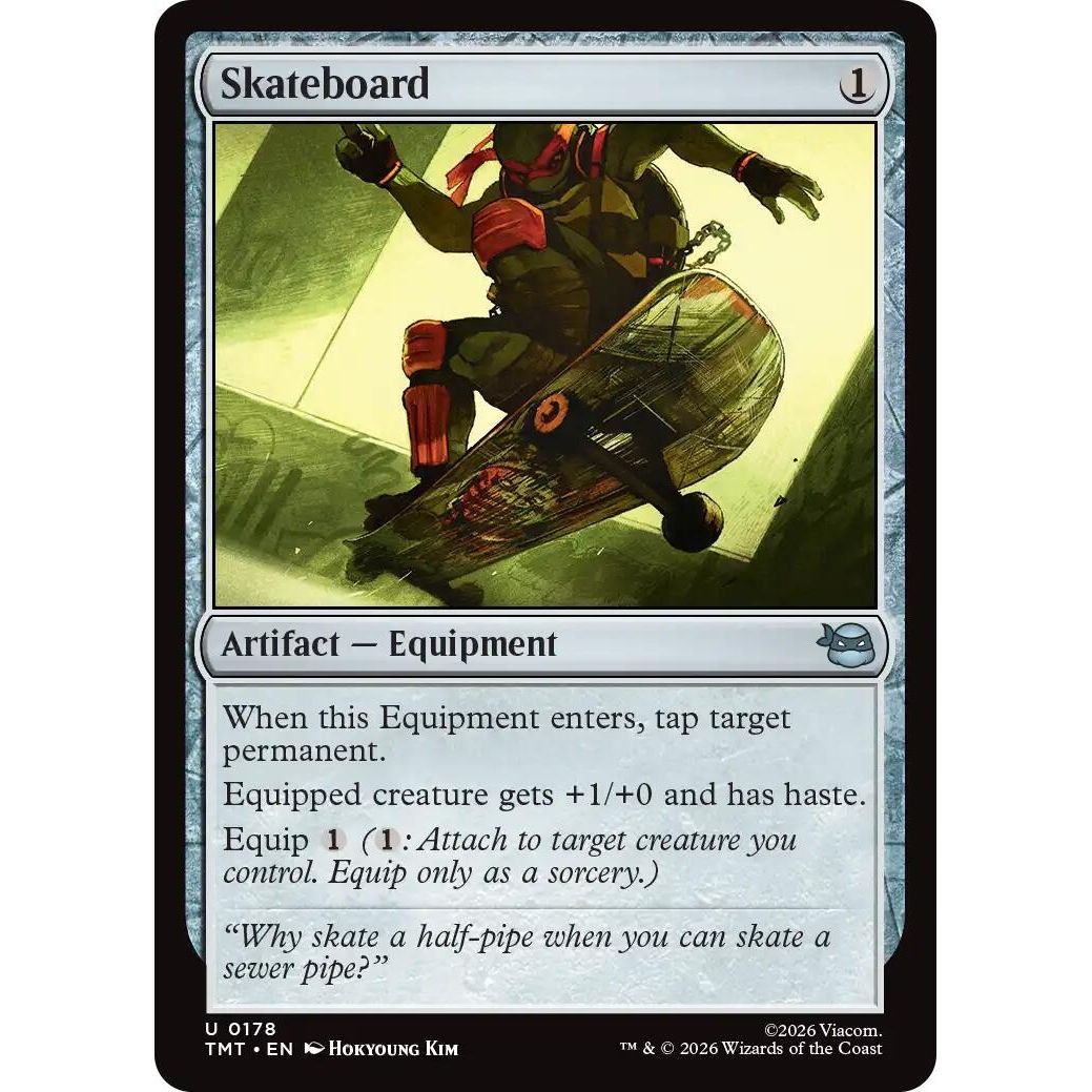 Image for Skateboard (178) (Teenage Mutant Ninja Turtles) - Magic: The Gathering