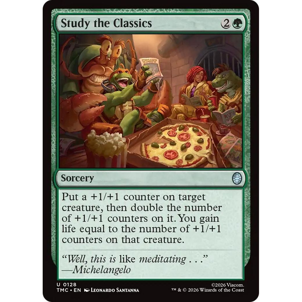 Image for Study the Classics (128) (Teenage Mutant Ninja Turtles) - Magic: The Gathering