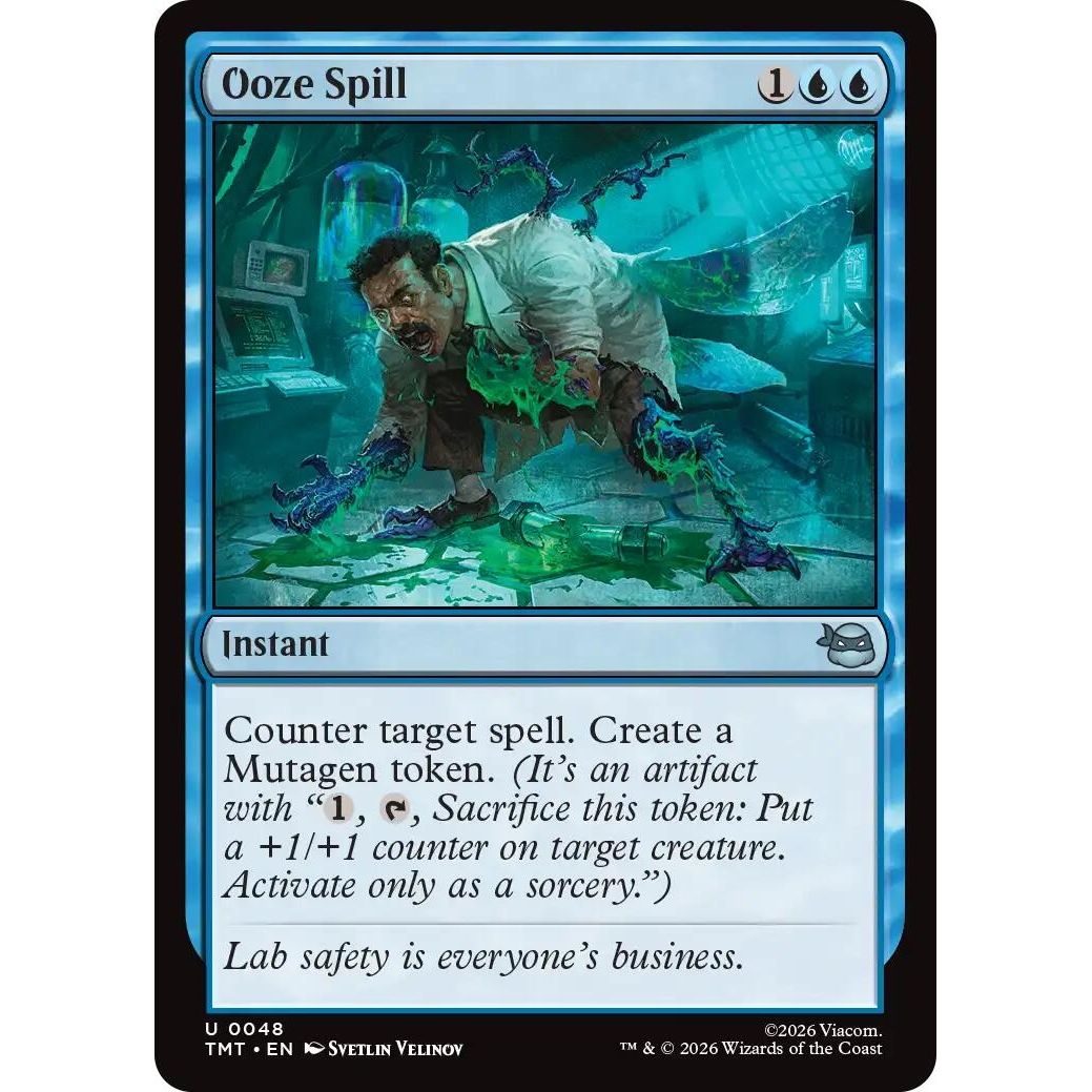Image for Ooze Spill (48) (Teenage Mutant Ninja Turtles) - Magic: The Gathering