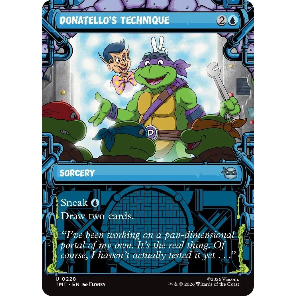 Image for Donatello's Technique (Showcase) (228) (Teenage Mutant Ninja Turtles) - Magic: The Gathering