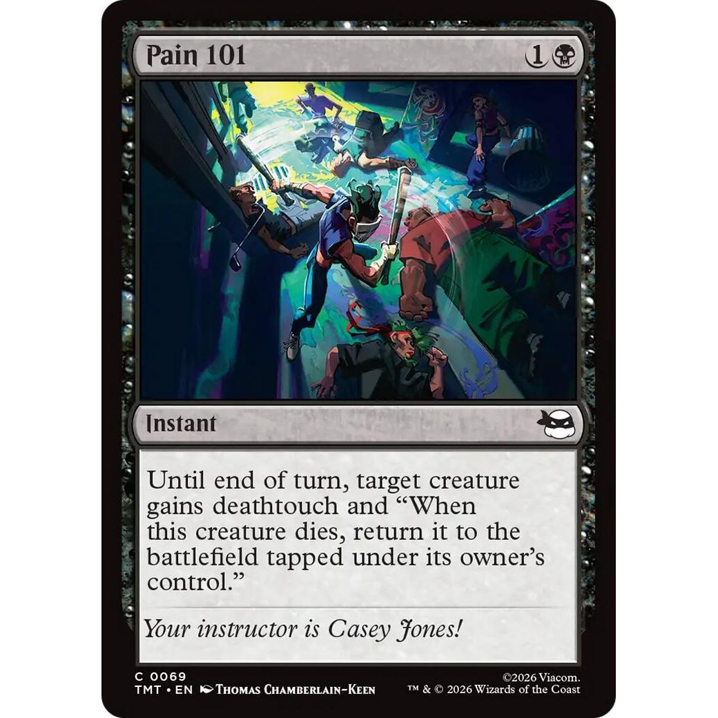 Image for Pain 101 (69) (Teenage Mutant Ninja Turtles) - Magic: The Gathering