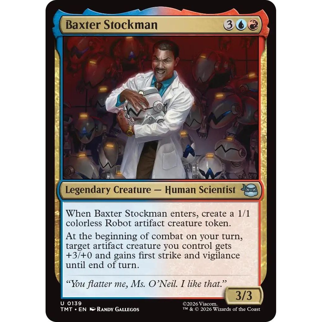 Image for Baxter Stockman (139) (Teenage Mutant Ninja Turtles) - Magic: The Gathering