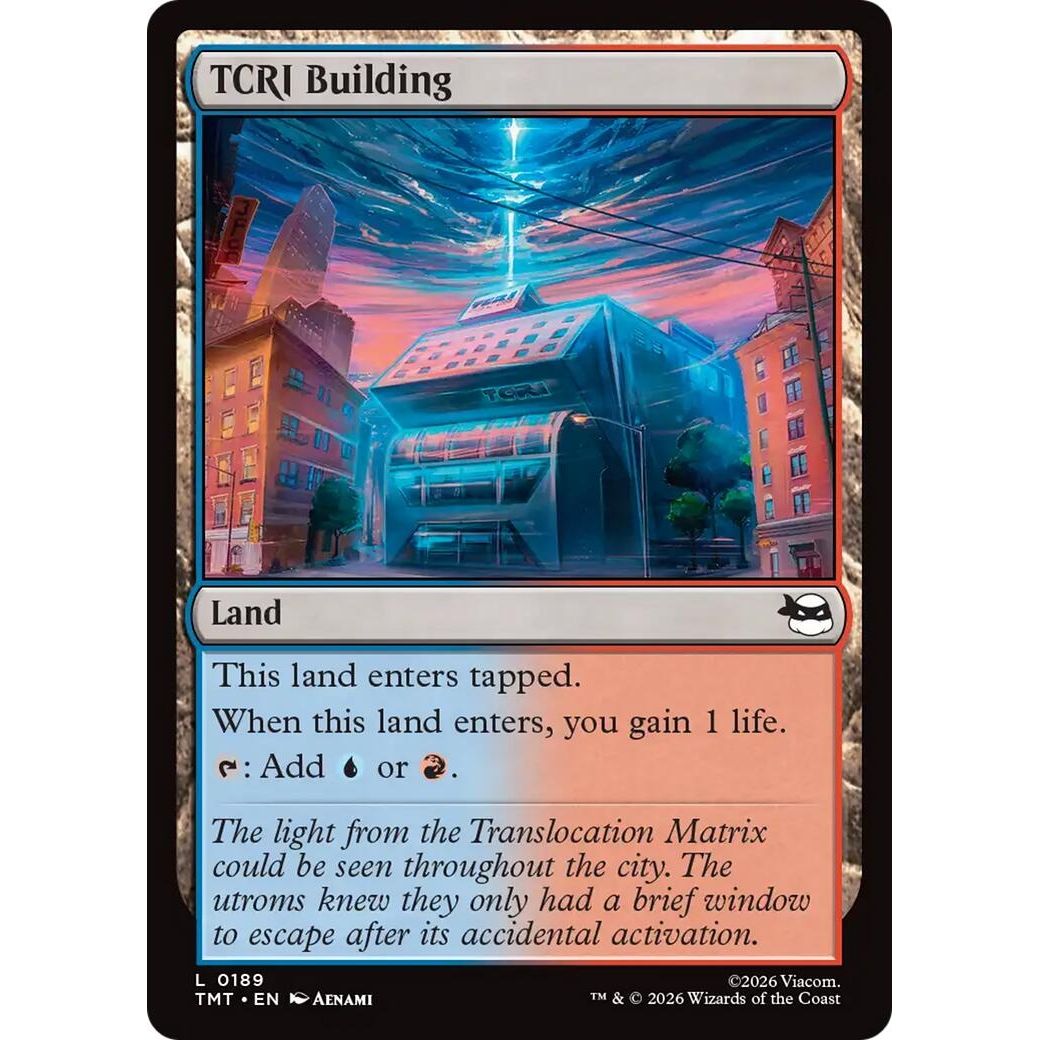Image for TCRI Building (189) (Teenage Mutant Ninja Turtles) - Magic: The Gathering