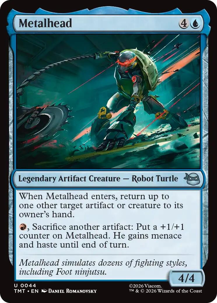Image for Metalhead (44) (Teenage Mutant Ninja Turtles) - Magic: The Gathering