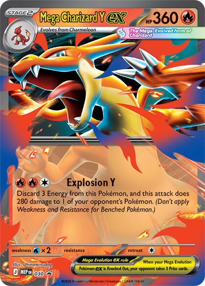 Image for Mega Charizard Y ex - 030 (030) (ME: Mega Evolution Promo) - Pokemon