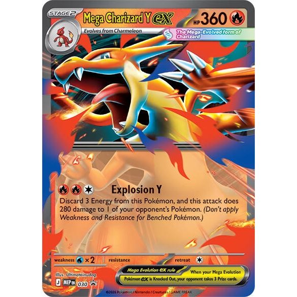 Image for Mega Charizard Y ex - 030 (030) (ME: Mega Evolution Promo) - Pokemon