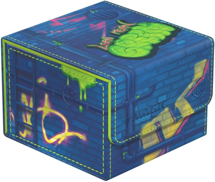 Image for Magic: The Gathering Teenage Mutant Ninja Turtles Sidewinder 133+ Xenoskin Deck Box - Sewer Walls - Deck Boxes