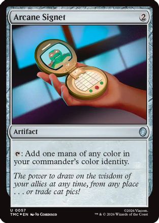 Arcane Signet (Surge Foil) (57) (Teenage Mutant Ninja Turtles) - PokeBox USA