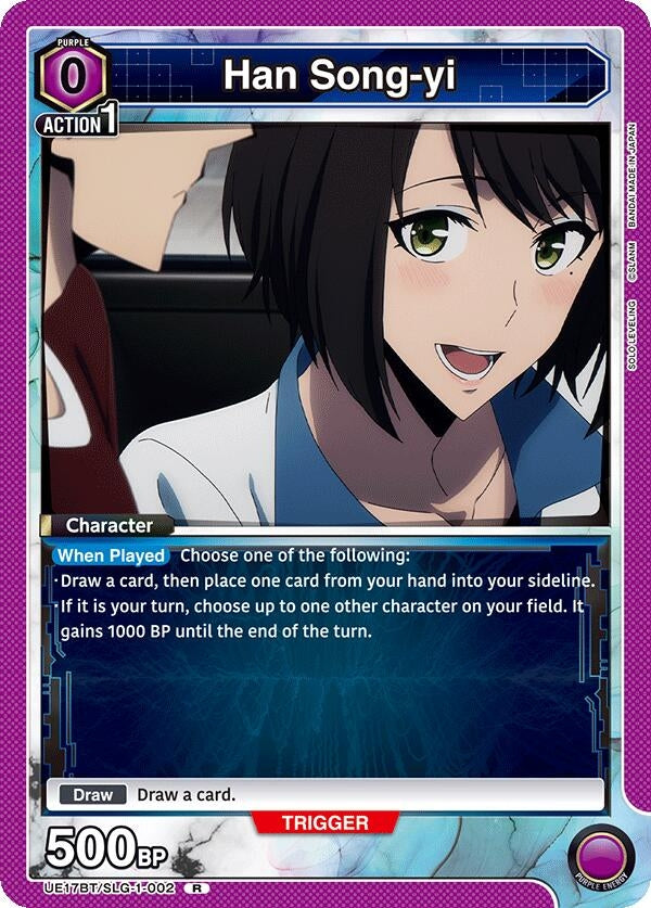 Image for Han Song-yi (002) (UE17BT/SLG-1-002) (UE17BT: SOLO LEVELING) (UE17BT) - Union Arena