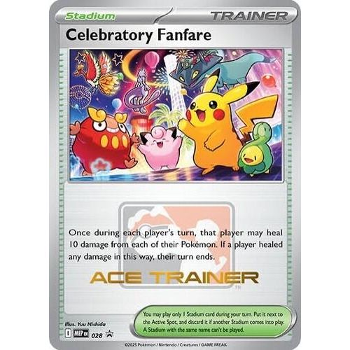 Image for Celebratory Fanfare (Ace Trainer) (028) (ME: Mega Evolution Promo) - Pokemon