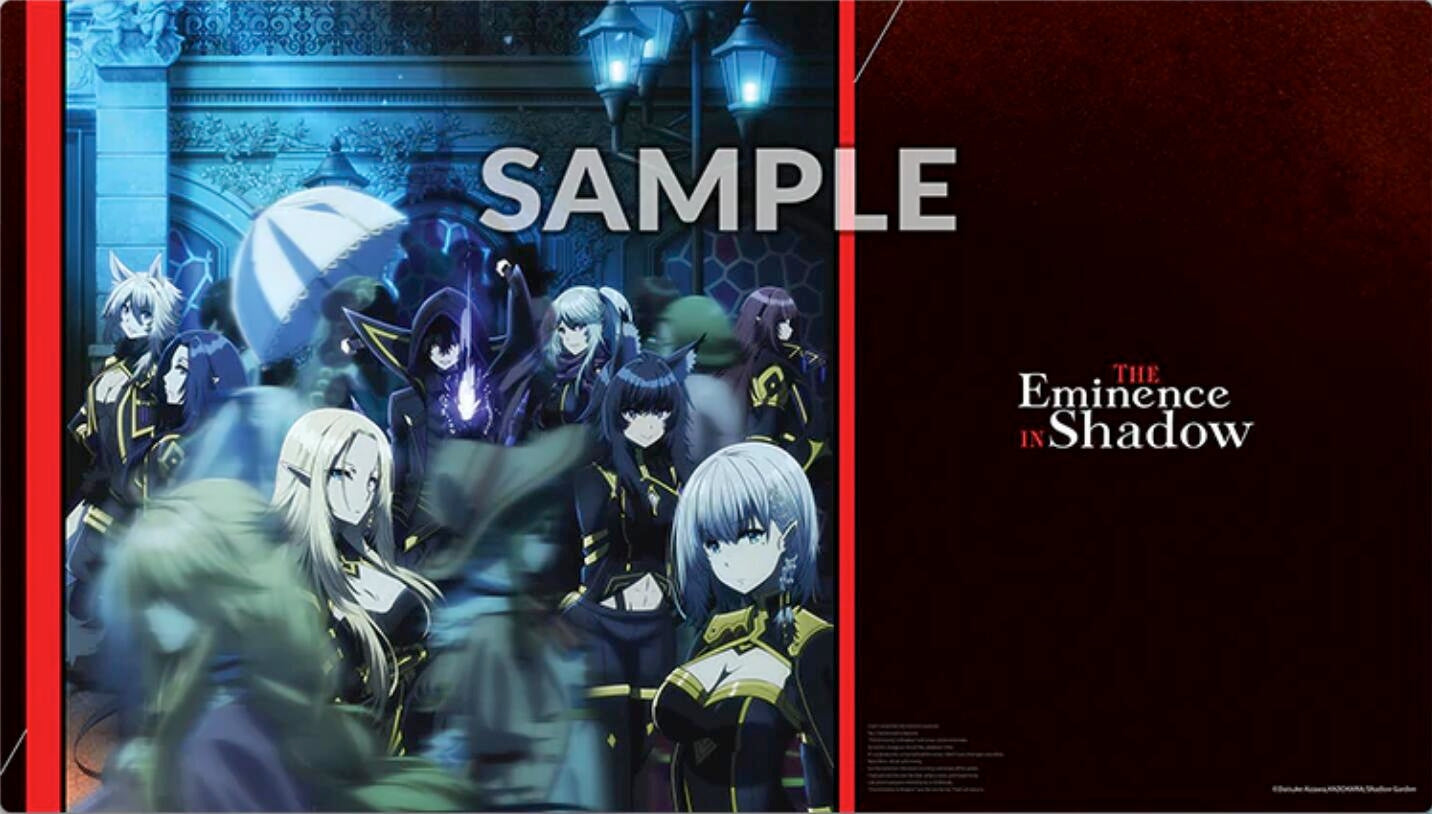 Image for Bushi Supplies Rubber Playmat Vol. 16: The Eminence in Shadow Design A: Key Visual 1 - Playmats