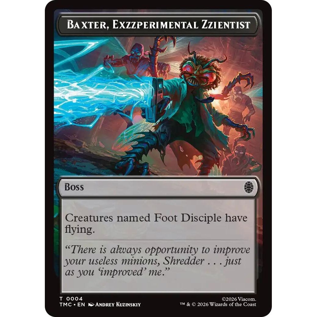 Image for Baxter, Exzzperimental Zzientist (4) (Teenage Mutant Ninja Turtles) - Magic: The Gathering