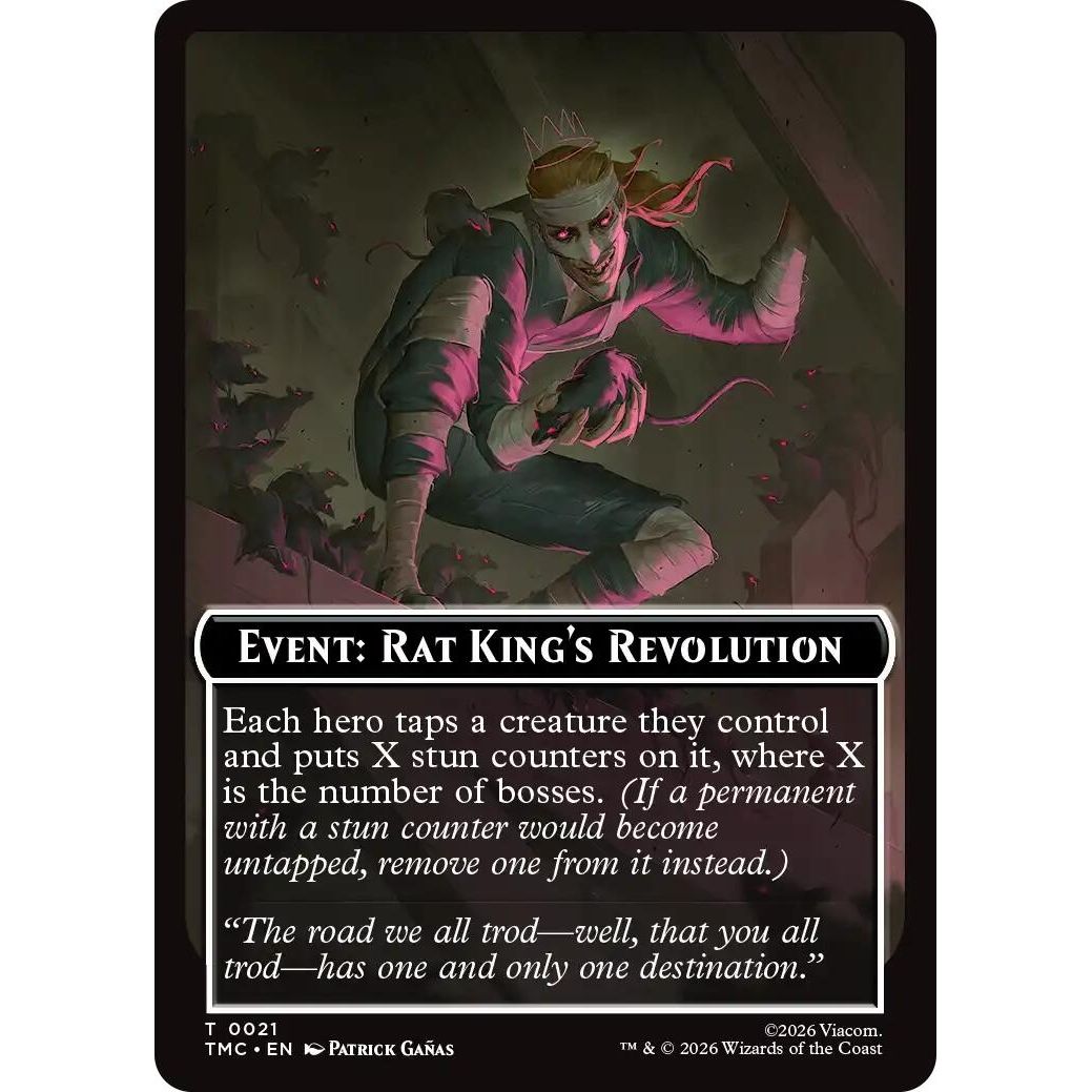 Image for Event: Rat King's Revolution (21) (Teenage Mutant Ninja Turtles) - Magic: The Gathering