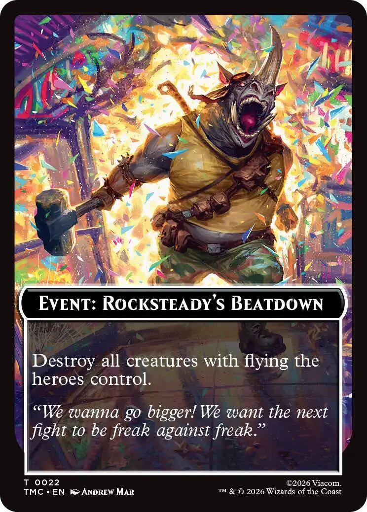 Image for Event: Rocksteady's Beatdown (22) (Teenage Mutant Ninja Turtles) - Magic: The Gathering