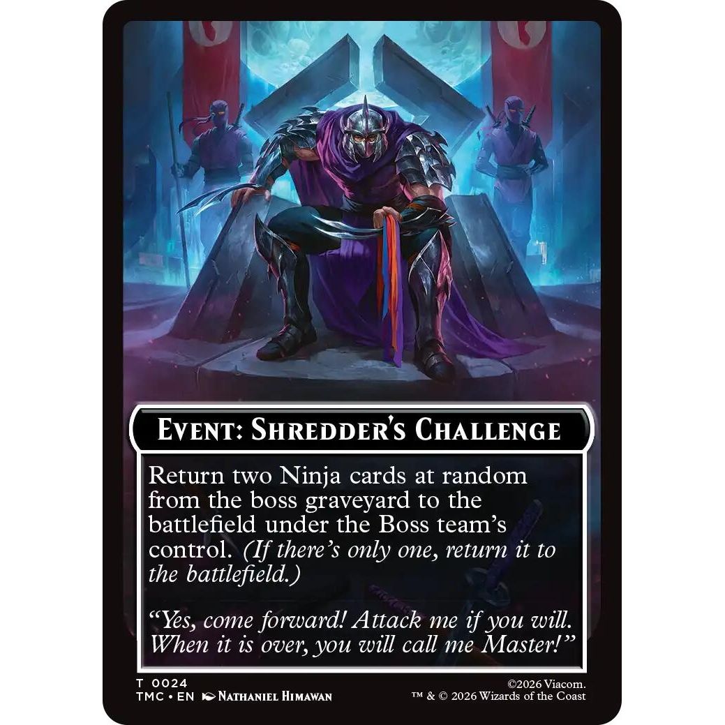 Image for Event: Shredder's Challenge (24) (Teenage Mutant Ninja Turtles) - Magic: The Gathering