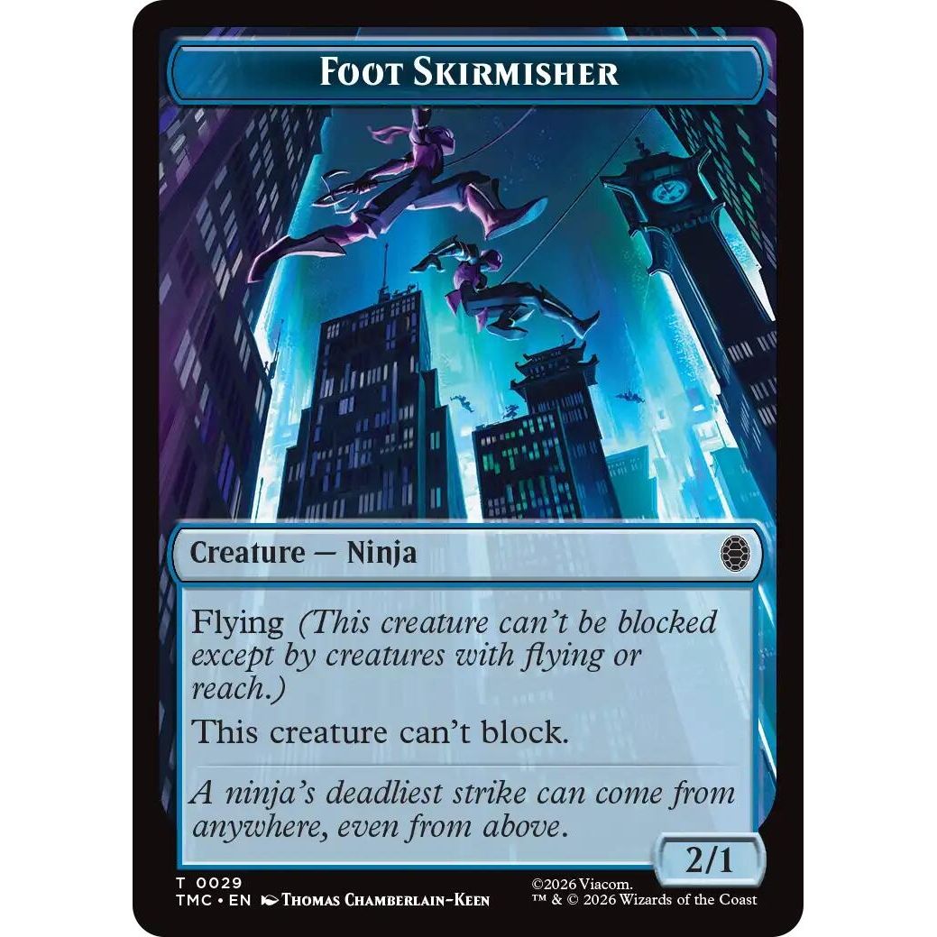 Image for Foot Skirmisher (29) (Teenage Mutant Ninja Turtles) - Magic: The Gathering