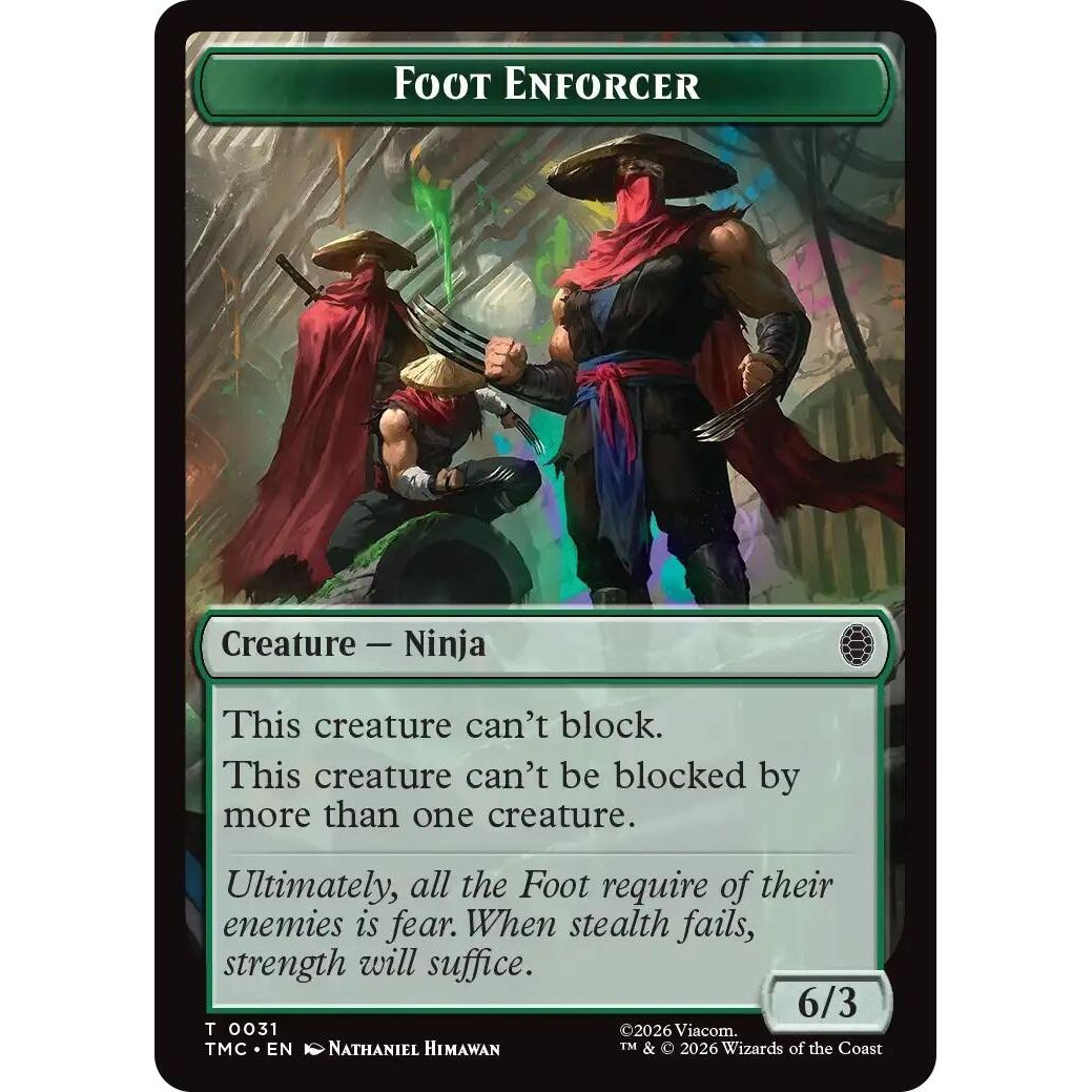 Image for Foot Enforcer (31) (Teenage Mutant Ninja Turtles) - Magic: The Gathering