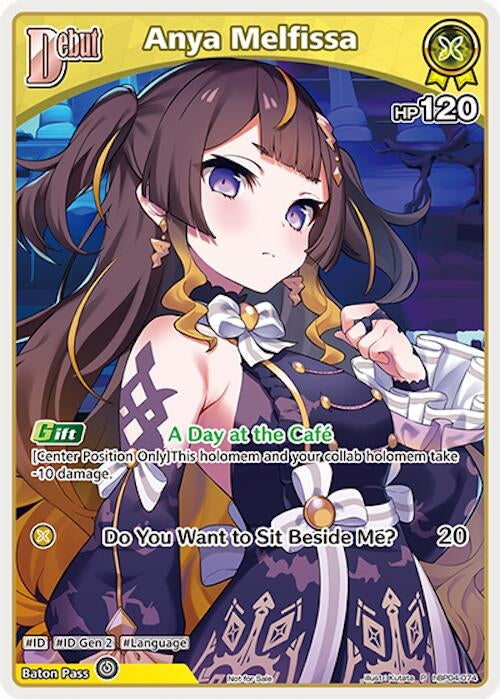Image for Anya Melfissa (P) (hBP04-074) (Alternate Art) (hBP04-074) (hololive OFFICIAL CARD GAME Promos) (hOCGP) - Hololive