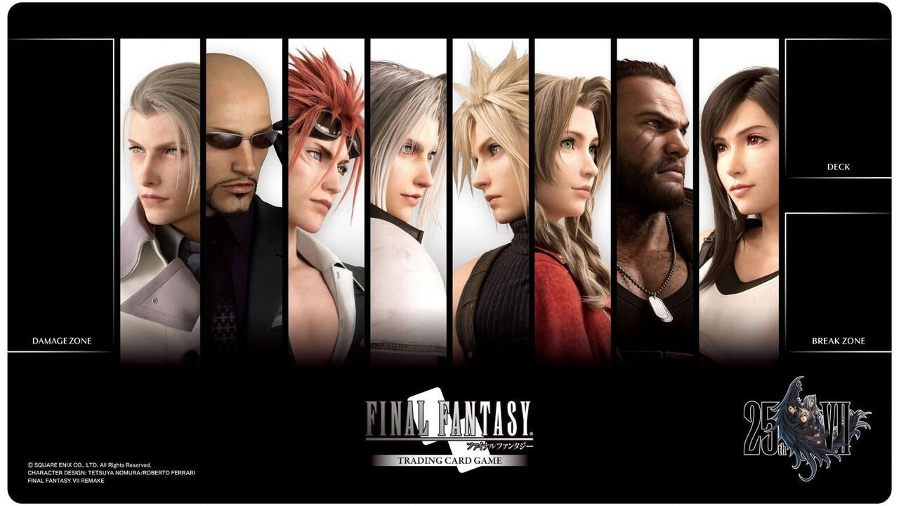 Image for FINAL FANTASY VII 25TH ANNIVERSARY PLAYMAT - Playmats