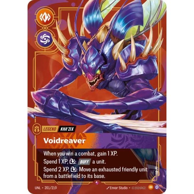 Kha'Zix - Voidreaver (201/219) (Unleashed) - PokeBox USA