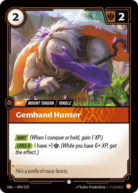 Gemhand Hunter (094/219) (Unleashed) - PokeBox USA