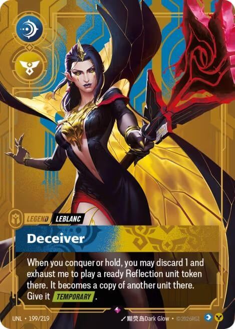 LeBlanc - Deceiver (199/219) (Unleashed) - PokeBox USA