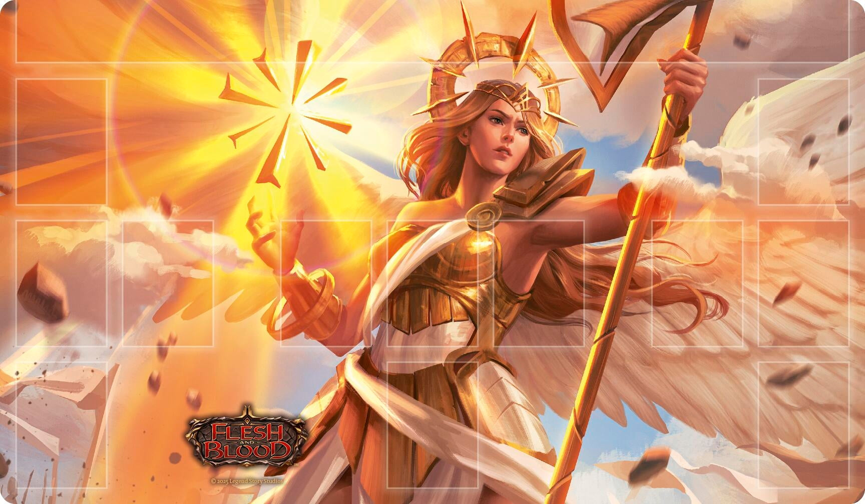 Image for Flesh and Blood Playmat - Herald of Victoria - Playmats